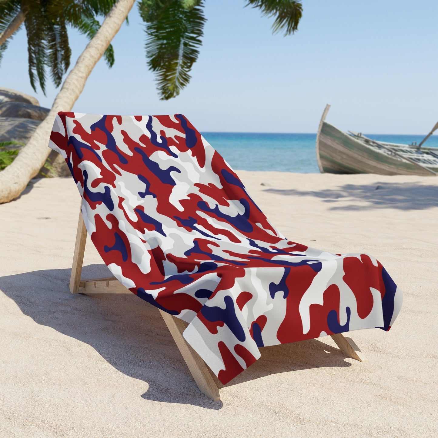 Serviette de Plage - French Camouflage